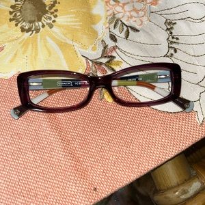 Coach little girl glasses